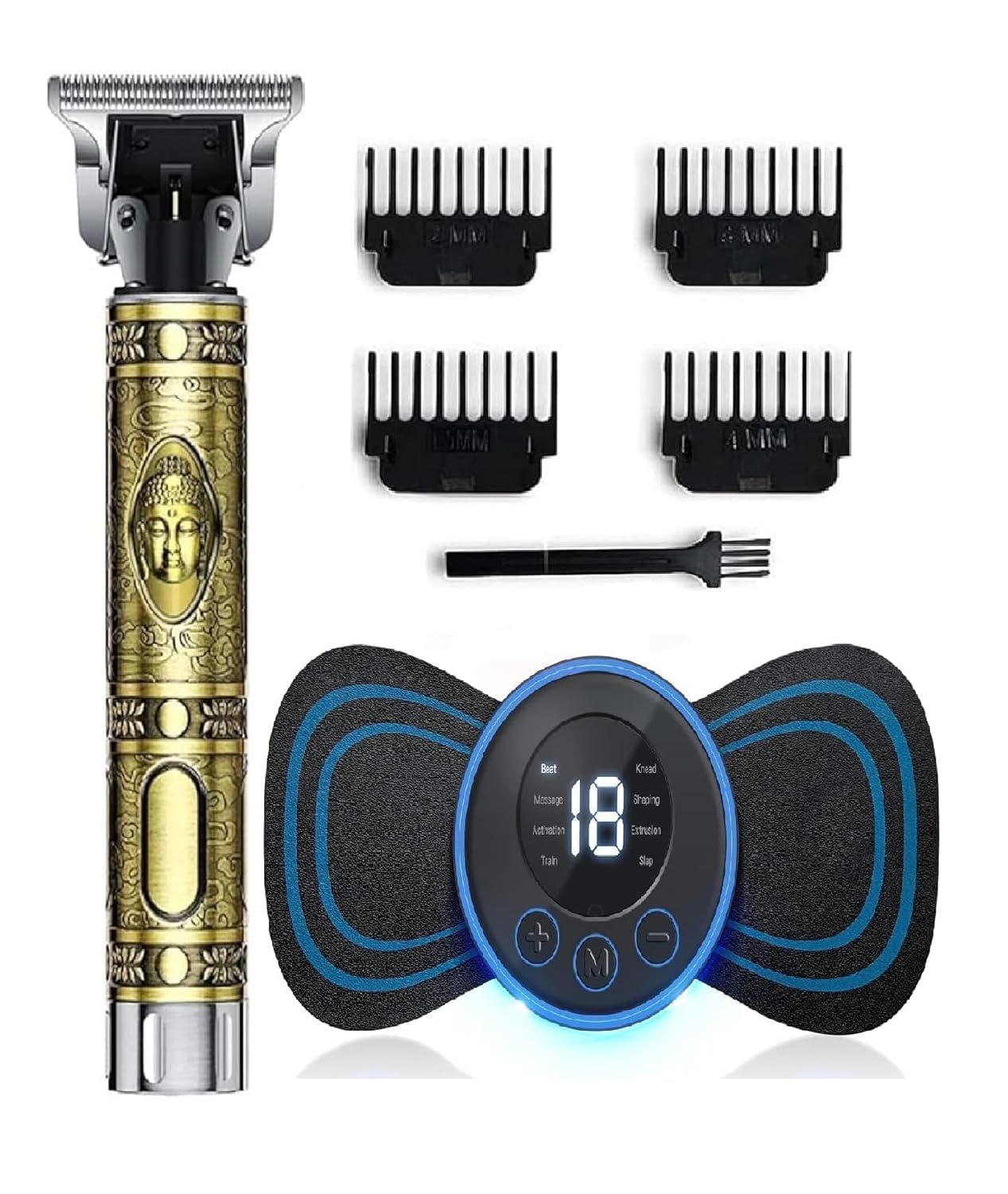 REBONICX Electric Shaver with Massager Pack-2 - Image 1