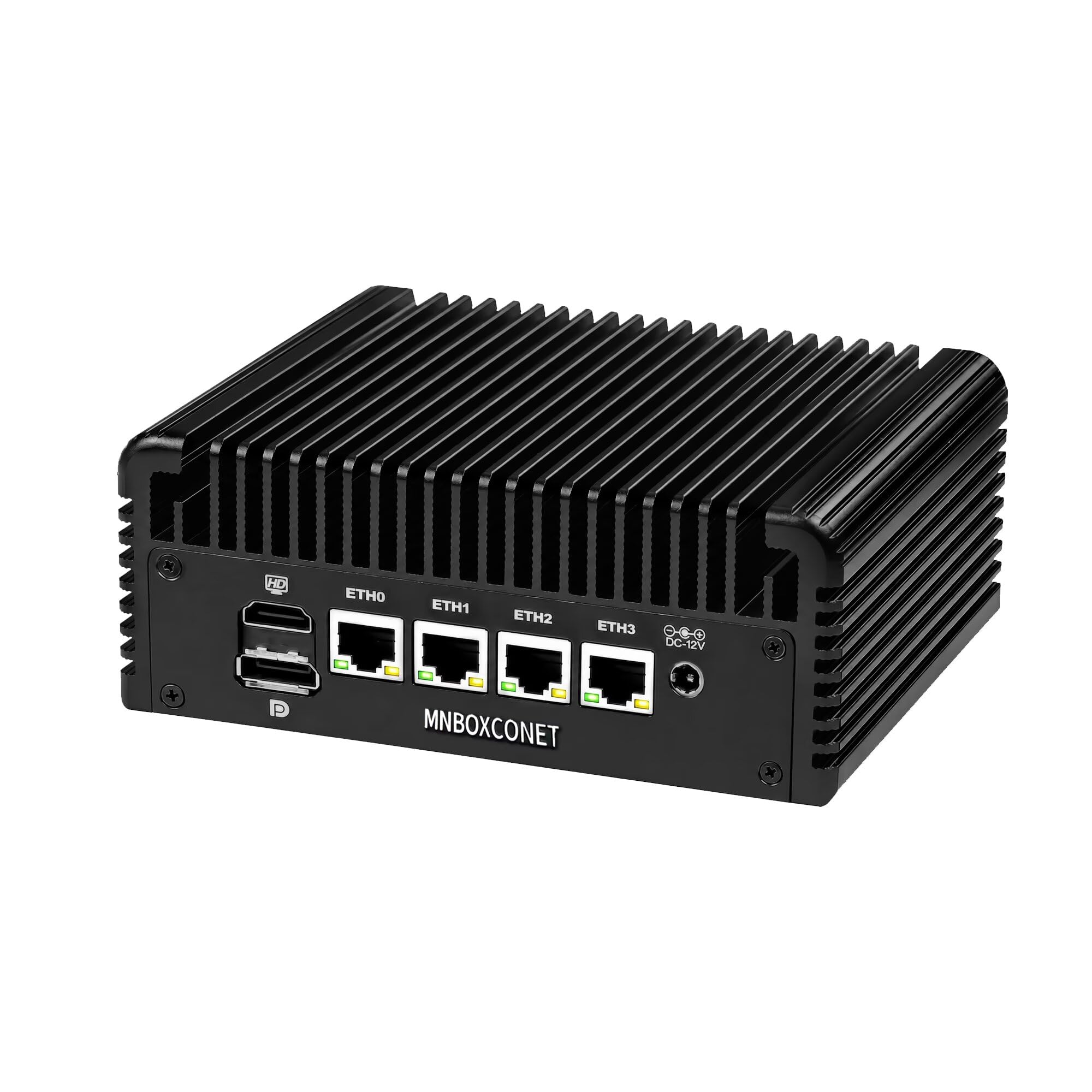 Firewall Mini PC U300E 5 Cores Fanless Barebone No DDR5 RAM/SSD