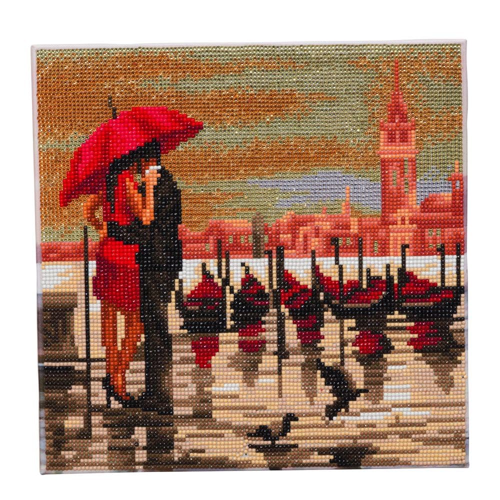 CRYSTAL ART CAK-A145M: Meet Me in Venice 30x30cm Kit