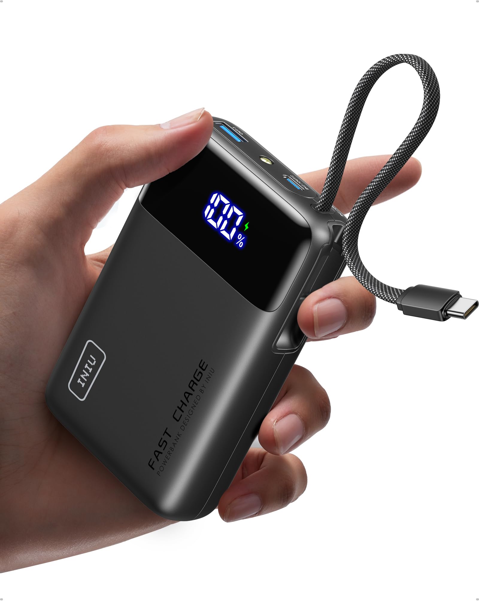 20000mAh Power Bank, Small Portable Charger, 45W PD Fast Charging Battery