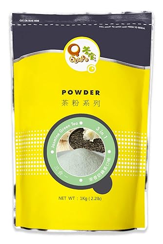 Qbubble té en polvo verde jazmín 22 libras