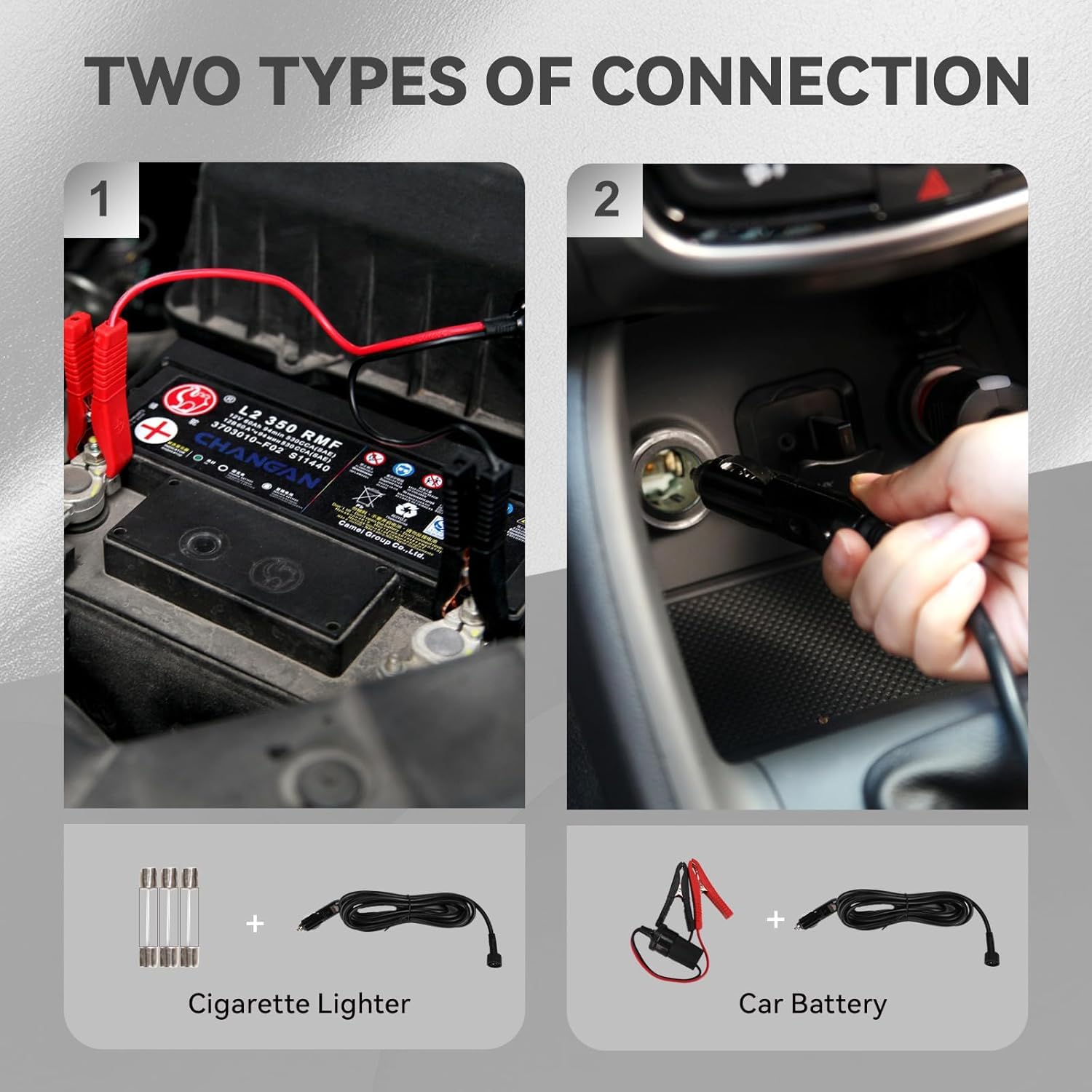 Kit Cric Idraulico Elettrico 5in1 ROGTZ 5 Tonnellate - Con Avvitatore A Percussione E Pompa Aria - Set Completo Di Emergenza Per Auto
