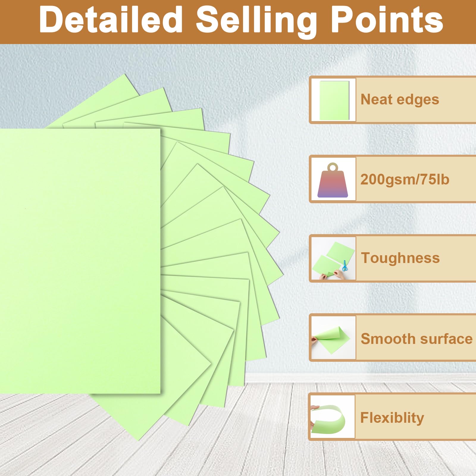 5705 スマイレージ 生写真 8枚セット Amazon.com : Silunkia 100 Sheets Light Green Cardstock 8.5 x