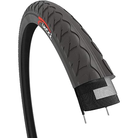 Paire De Pneus Vélo Beach Cruiser 26x2.125 - Flancs Blancs - Pliables - Simeiqi