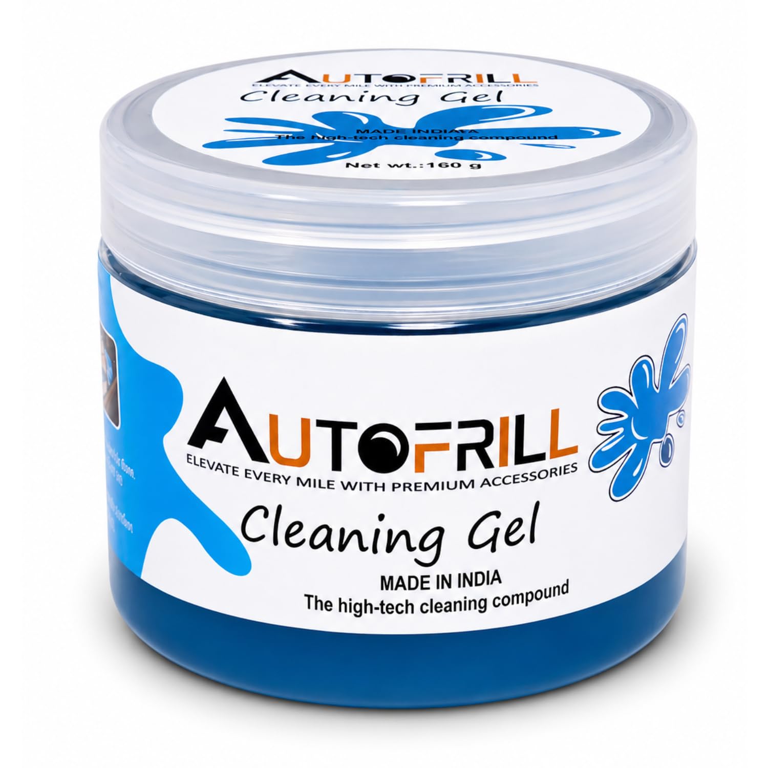 AUTOFRILL Cleaning Gel for Car AC Vent Interior Dust Keyboard Cleaner Super Clean Gel Cleaner Kit Universal Car Interior, Keyboard, PC, Laptop, Cleaning Kit Car Cleaning Gel (Blue-160 gm) (Pack of 1)-image-6