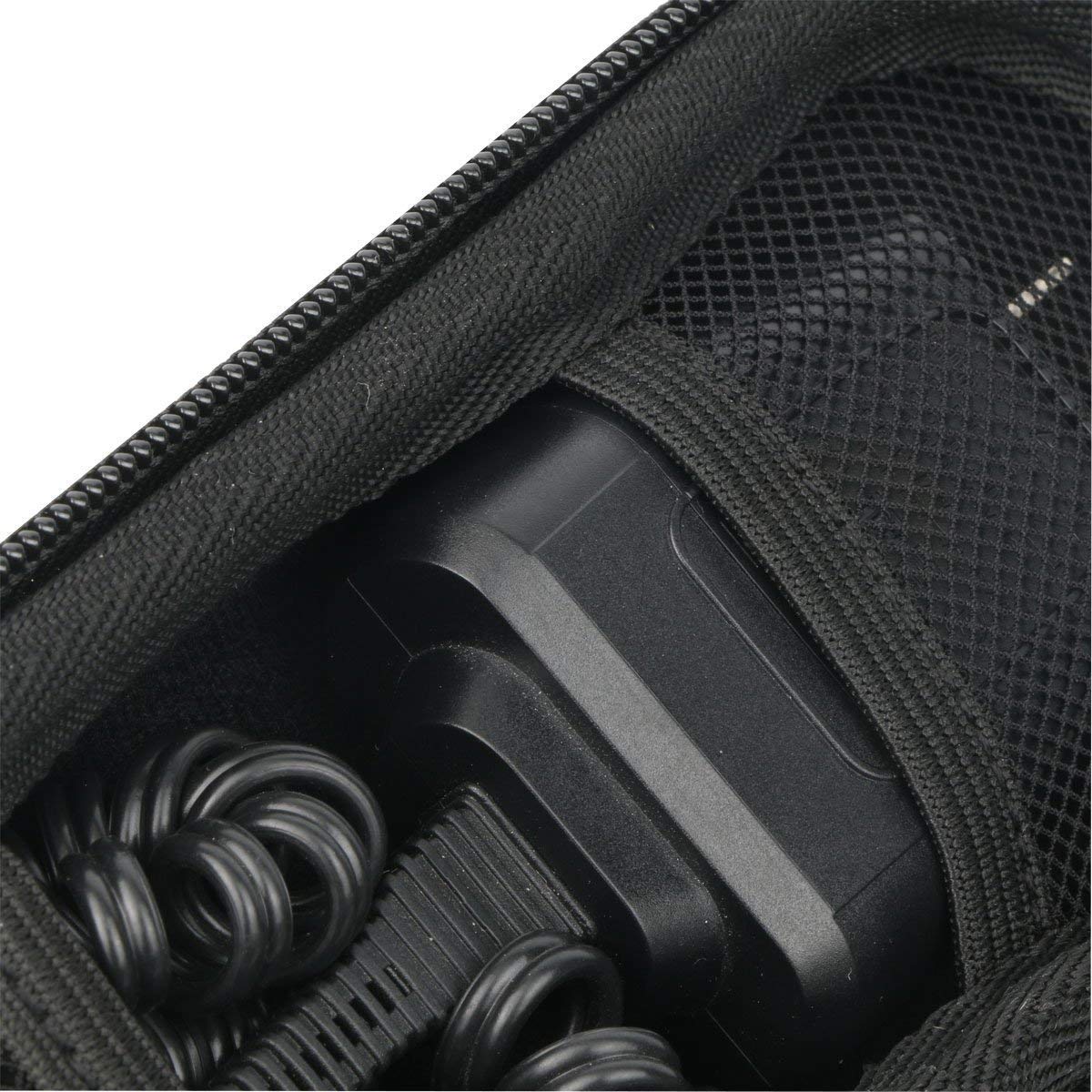 Khanka Twarde etui podróżne do Braun Series 3 340s-4 3090 3030S 3020s Golarka elektryczna, czarny
