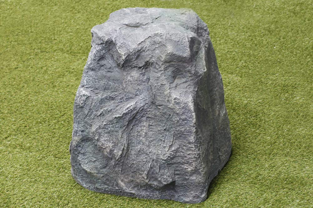 Gartenfelsen 60x50cm Abdeckfelsen Filterabdeckung Gartendeko Trafohaus Abdeckung Findling