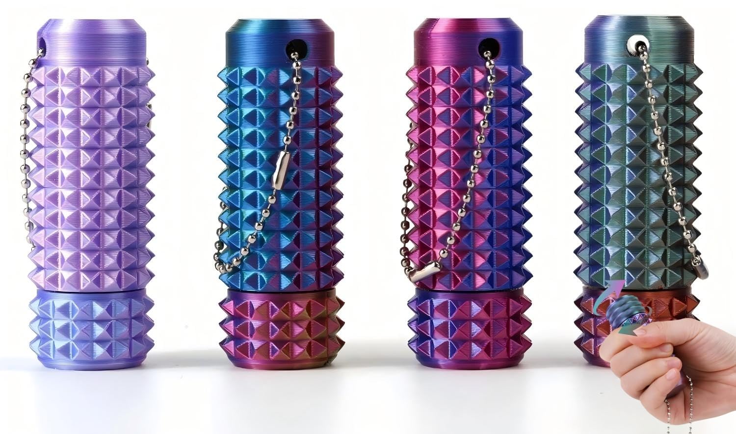 4PCS Little Ouchies Pain Fidget, Pain Stim Fidget for Stress Relief & Focus, Little ouchies, Mini Fidget Toys, 3D Printed Fidget Toys for Anxiety and Stress Relief (Style -A)