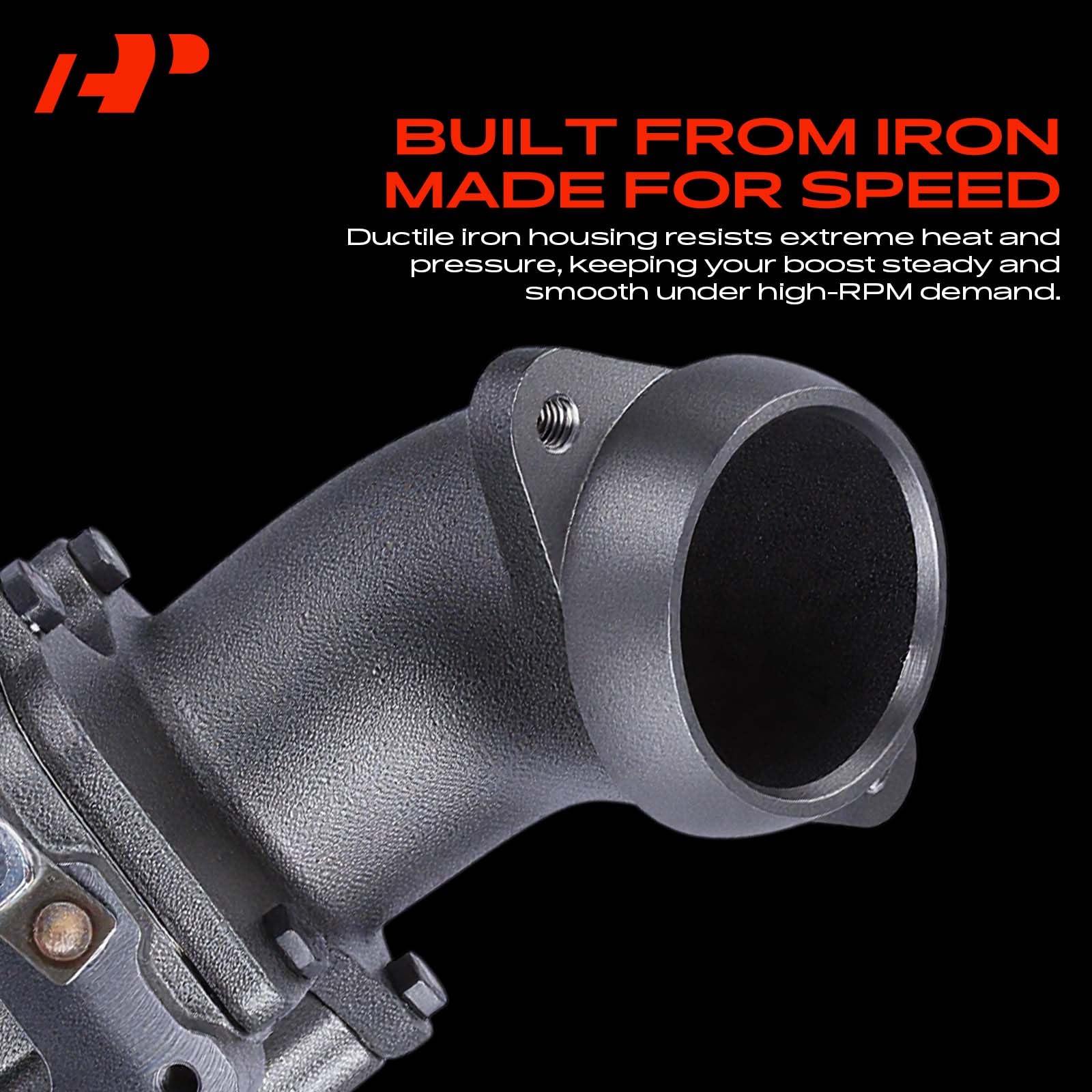 A-Premium Complete Turbo Turbocharger Kit, with Wastegate Actuator