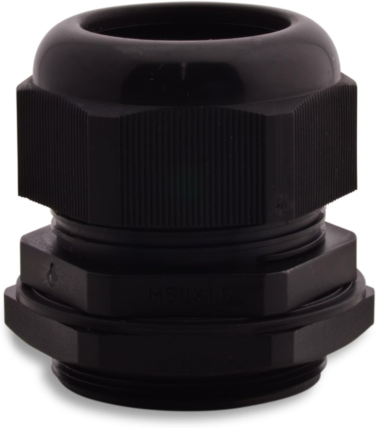 Boxex Pert Cable Gland m50x1,5 mm Plastic Black RAL 9005 1 VPE = 3 Pcs