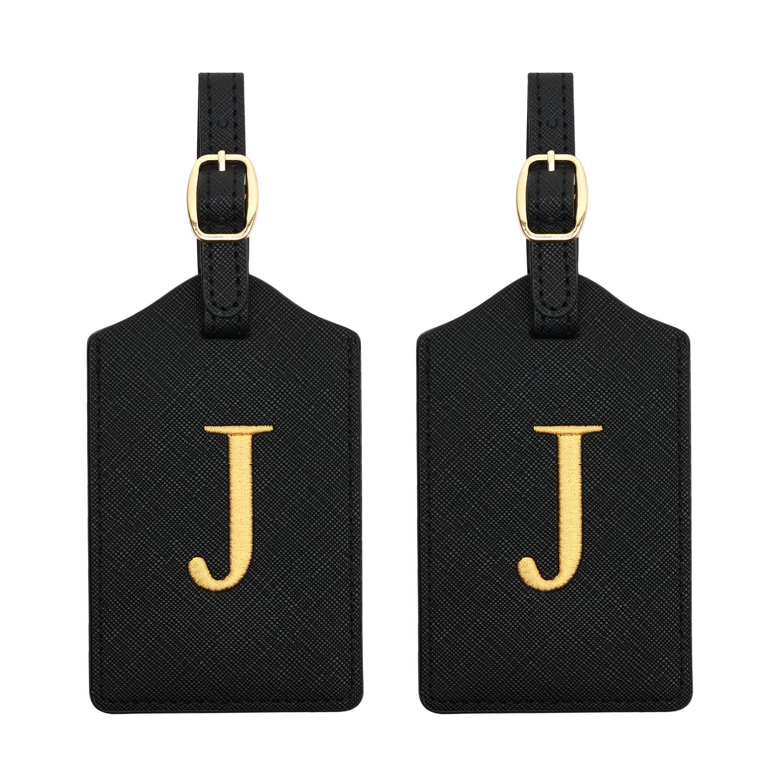 Teskyer Luggage Tags Personalized Monogram Name Tag For Luggage (3