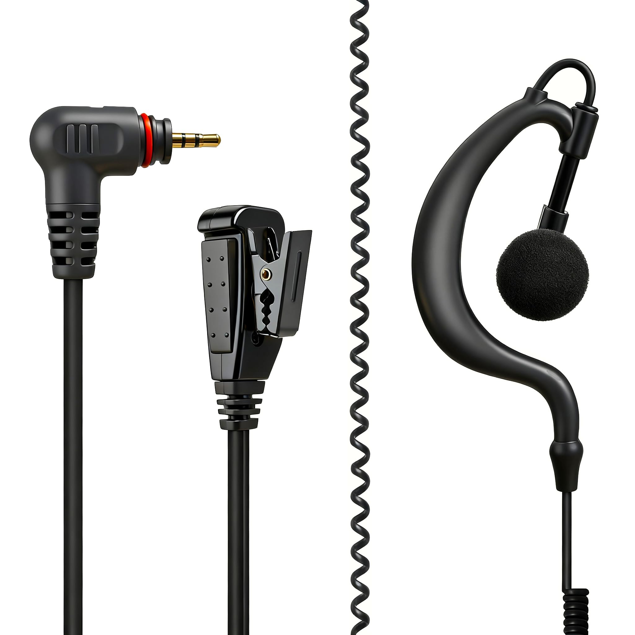HYS Walkie Talkie Earpiece Compatible for Motorola SL300 SL1600 SL2600 — image 1