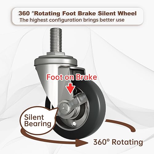 Miniatura 33 de Jaula para perros de alta resistencia de 42 pulgadas con ruedas, jaula indestructible a prueba de escapes para perros grandes, extragrande, XL XXL