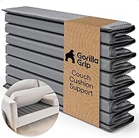 Vista 1 de GORILLA GRIP Tablero de soporte de cojín de sofá resistente para fijar sofás caídos, sofá de 21.5 x 70 pulgadas, tableros de madera contrachapada
