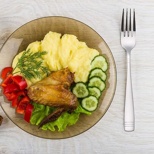 Miniatura 4 de Juego de tenedores de acero inoxidable, 12 piezas