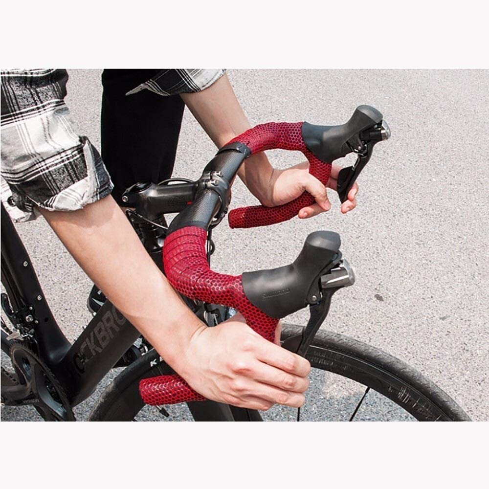 Owijka na kierownicę rowerową, Uchwyt do roweru szosowego żel krzemionkowy miękki, oddychający drążek podnoszenia MTB naprawiono pasek zębaty