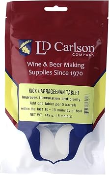 LD Carlson Kick Carrageenan Micro-T (5 Tablets) 149g Package