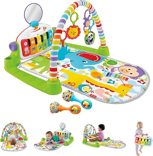 Fisher-Price Deluxe Kick n Play Juguete de piano para niños na