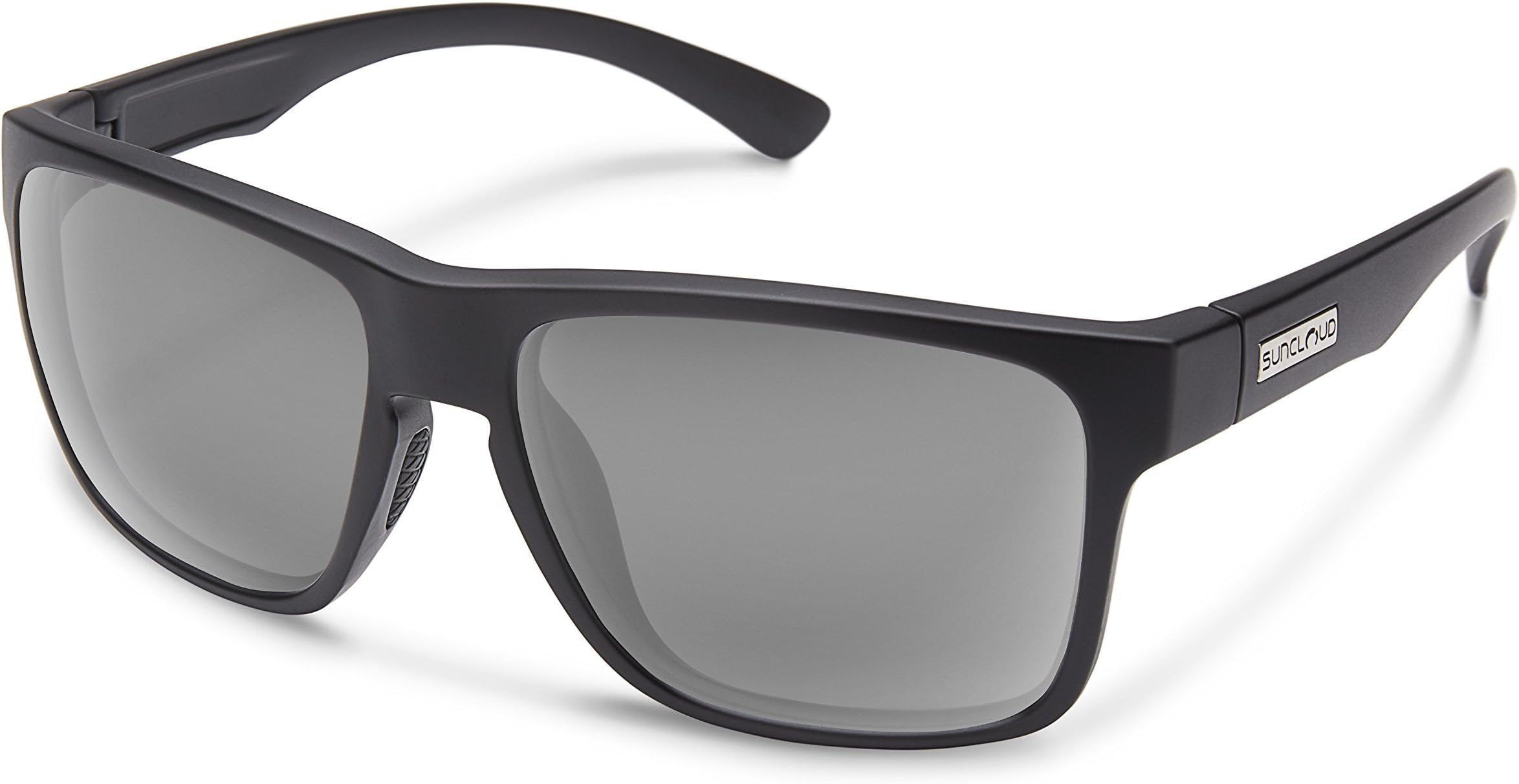 Matte Black Frame/Gray Polycarbonate Lens : SunCloud Polarized Optics Unisex Rambler