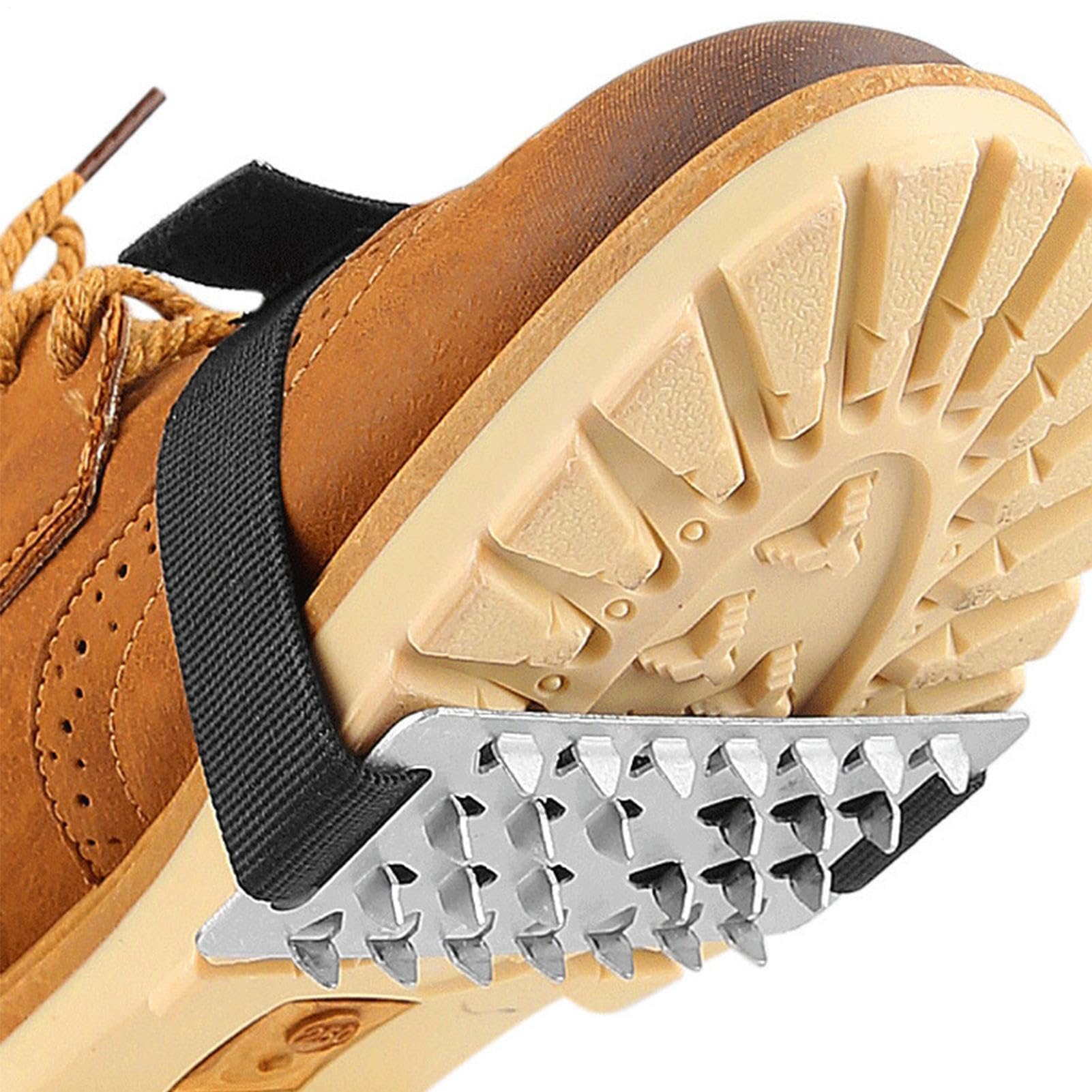 -Spikes Für Stiefel | Edelstahl Mit Tiefer Traktion - Stiefelspikes Schnee Und,Für Erwachsene, Jugendliche, Outdoor-Enthusiasten, Wandern, Bergsteigen und