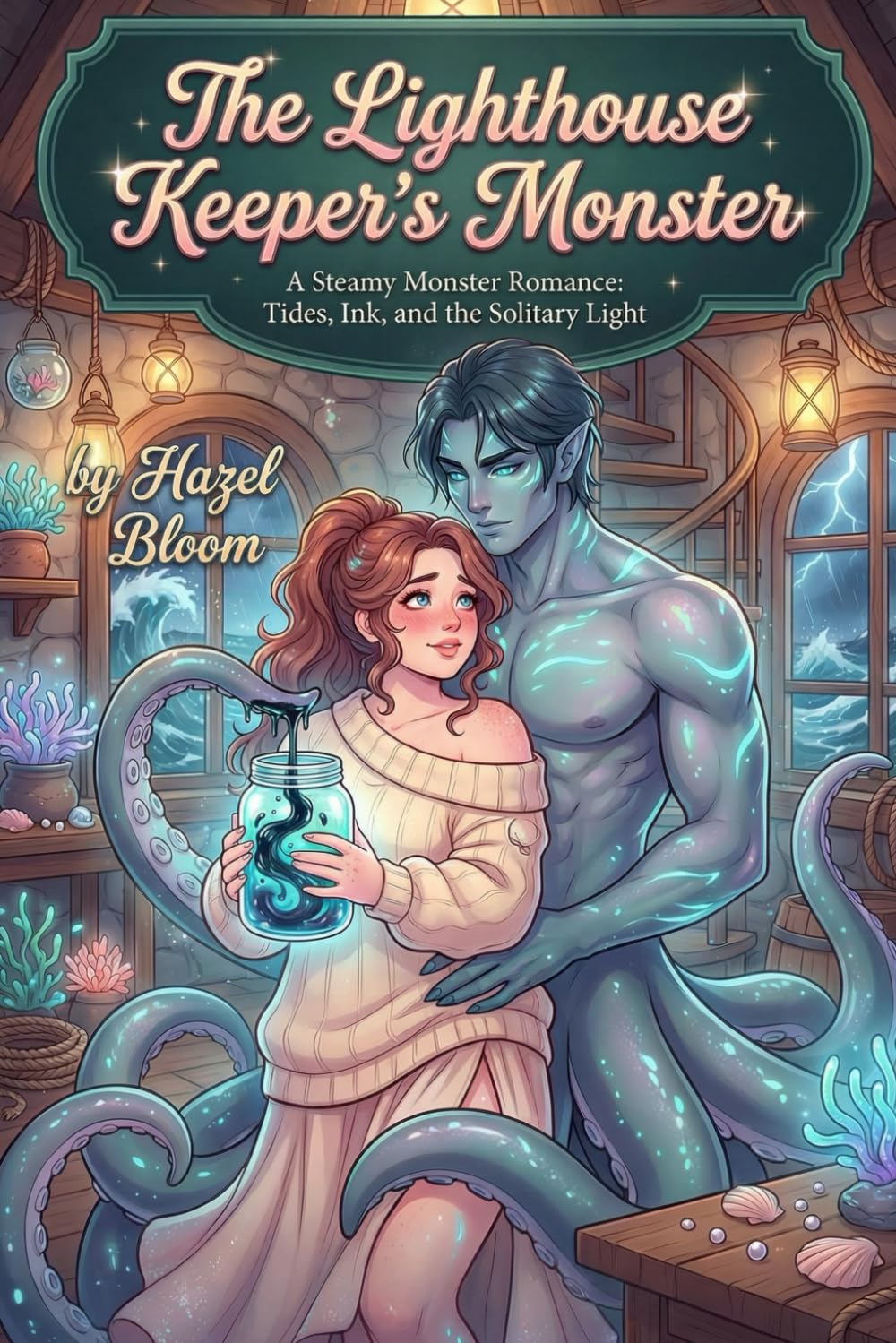 The Lighthouse Keeper’s Monster: A Steamy Monster Romance: Tides, Ink, and the Solitary Light