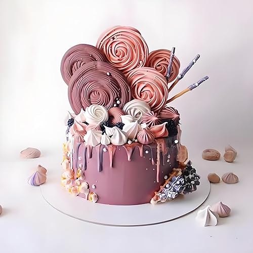 Miniatura 4 de Moldes de silicona para cupcakes en forma de crema, forma de corazón y estrella, para decoración de tartas para cumpleaños, fiesta temática, postre,