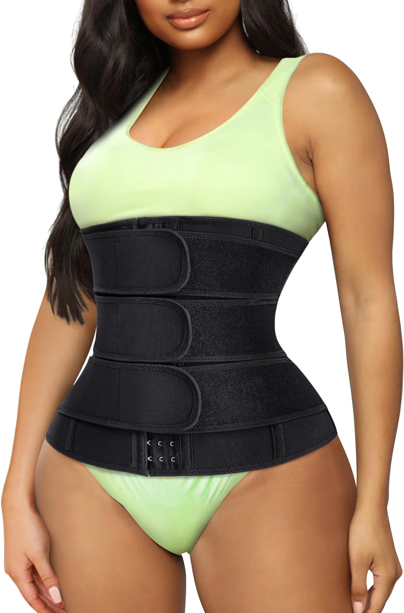 Women Waist Trainer Cincher Corset Tummy Control Workout Sweat Band Slimmer Belly Belt Weight Loss Sports Girdle
