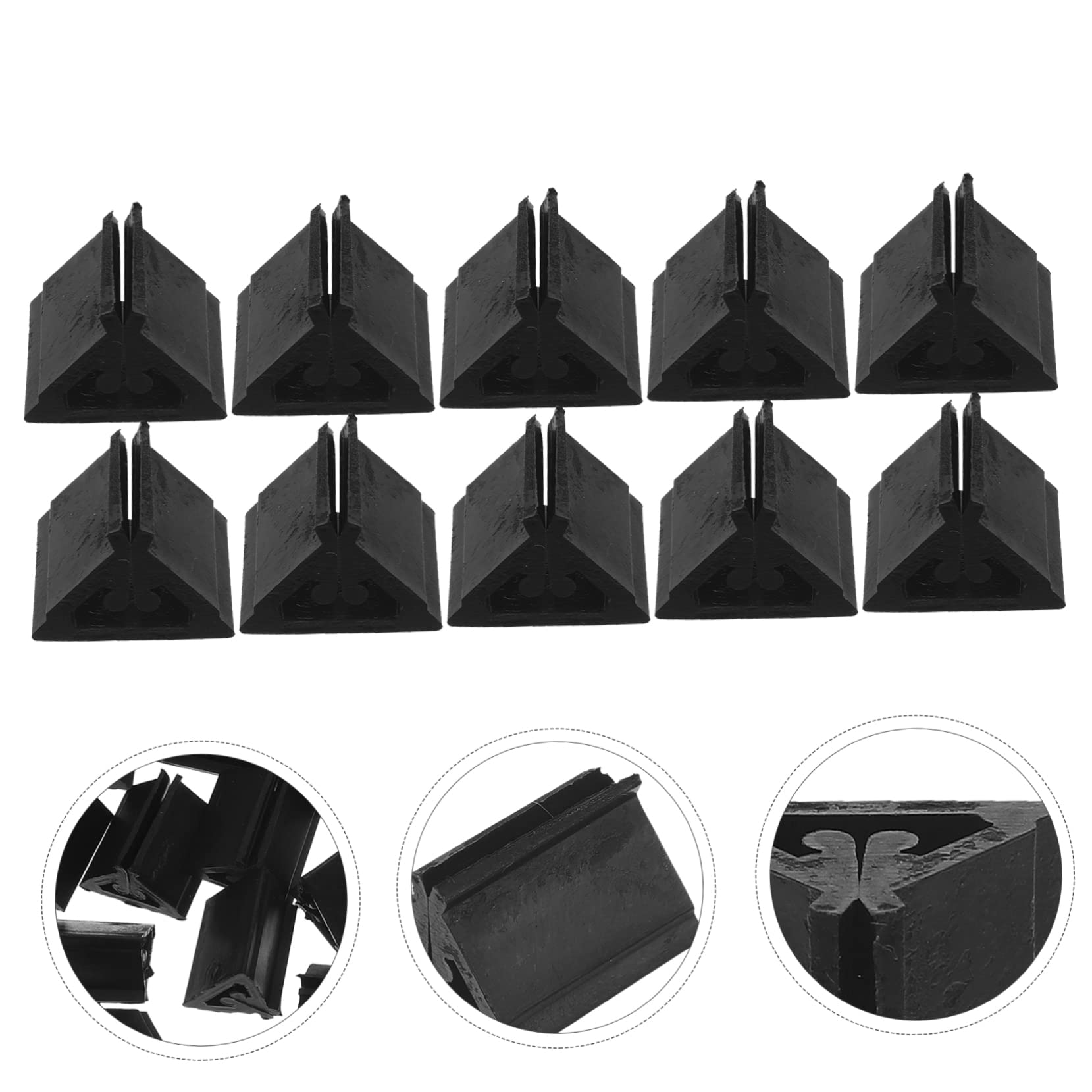 VANZACK Plastic Card Holder Stand for Poker Photo Card Holder Stand Racks 3 Pack