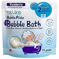 Vista 34 de TruKid Bubble Podz Bubble Bath for Kids, Toddlers, & Babies, Tear Free Gentle & Refreshing Bath Bomb for Sensitive Skin with Natural Moisturizers