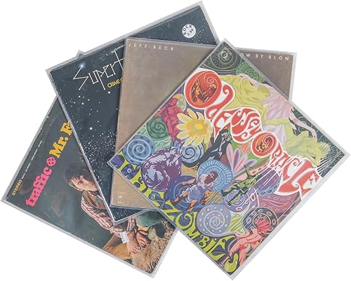 Miniatura 2 de Paquete de 50 fundas exteriores de polietileno de 4 mil (0.004 pulgadas) resistentes a los rayos UV, calidad de archivo para discos de vinilo