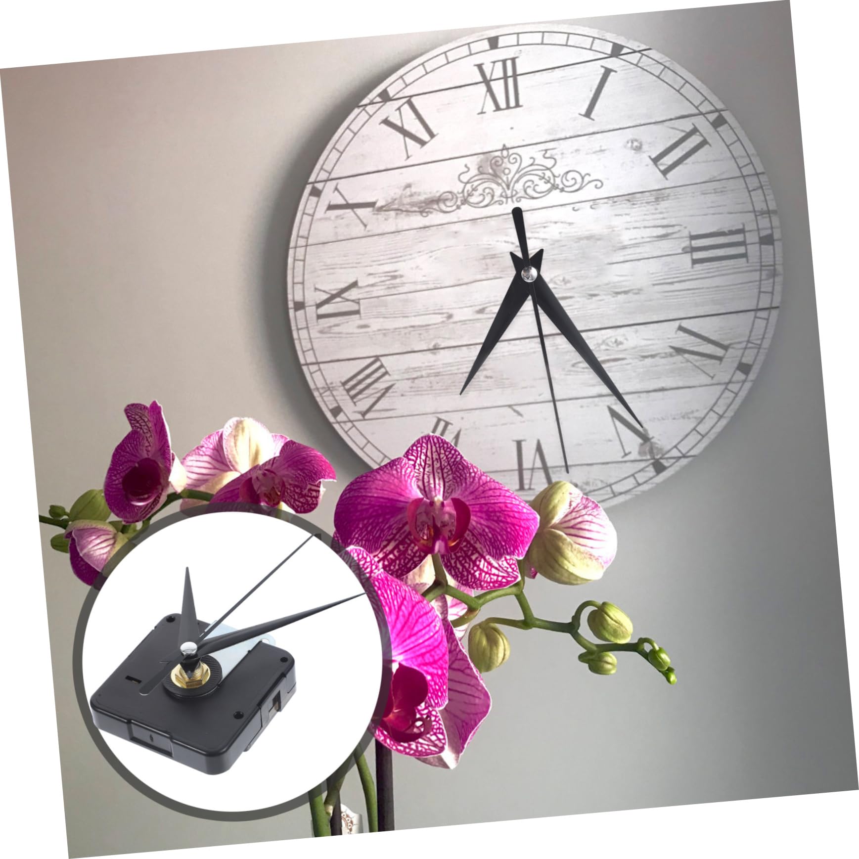 STOBOK 3 Sätze Uhrwerk aus Quarz dekorative Wanduhr Uhrenwand Wanduhr modern Bausatz Uhrwerk Leise Ersatz-Reparatur-Uhrwerk DIY -Uhrenmechanismus Wanduhrwerk Plastik