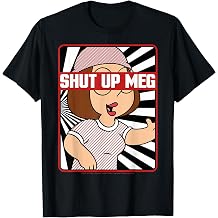 Family Guy Shut Up Meg Censure Big Chest Portrait T-Shirt