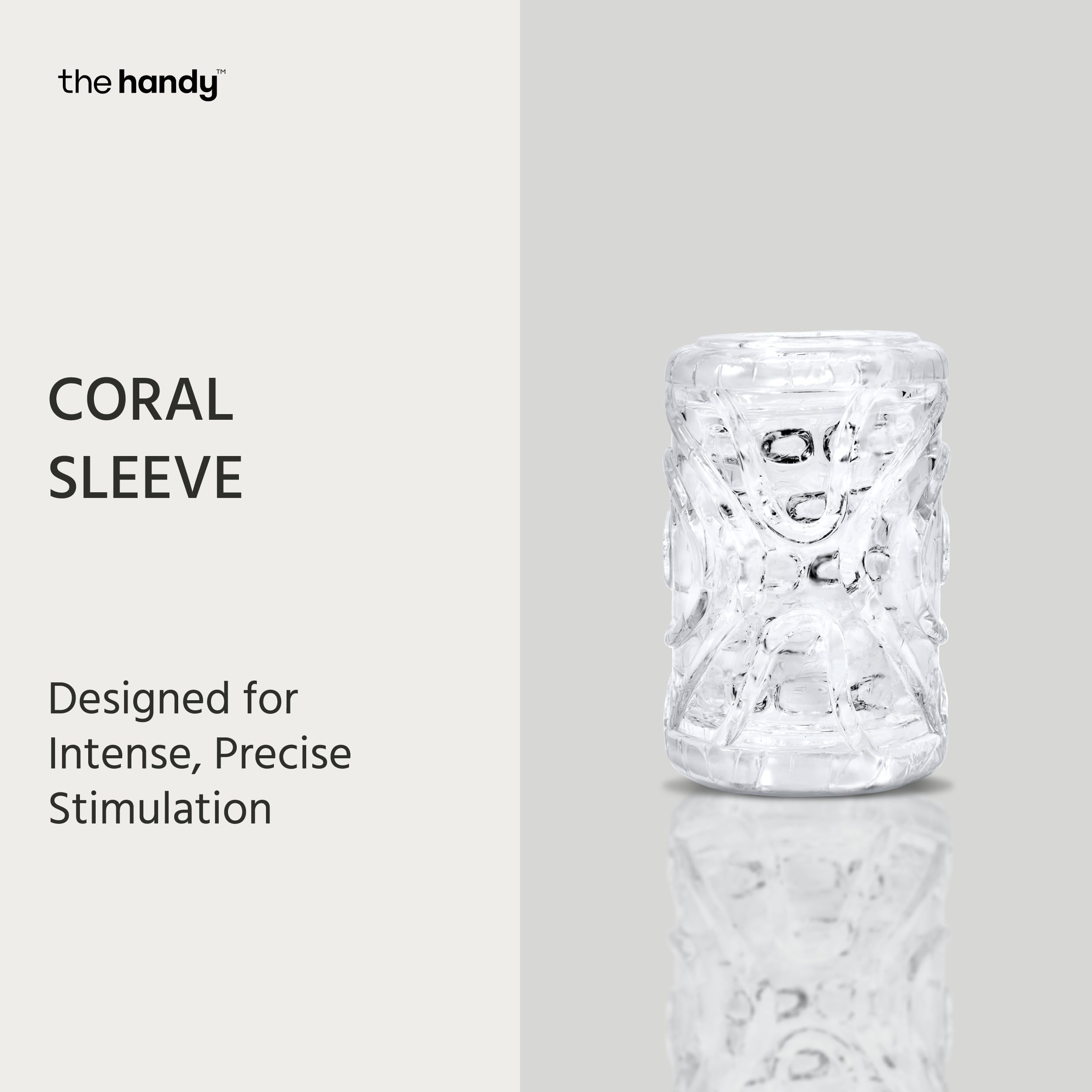 The Handy Mermaid Coral Gaines pour pénis Transparent Taille unique