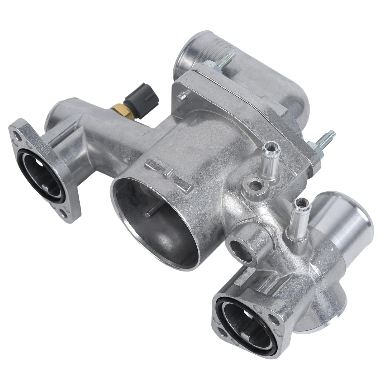 Amazon.com: AJ89485 Aluminum Engine Coolant Thermostat Housing for