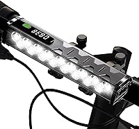 SIUYIU 4800 Lumen Bike Lights Front Headlight, USB-C Rechargeable Super Bright IP65 Waterproof Bicycle Light for Night Riding Commuters Adults Kids