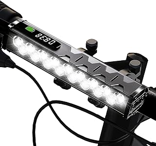 4800 Lumen Bike Lights, USB-C Rechargeable Bicycle Light, Super Bright B...