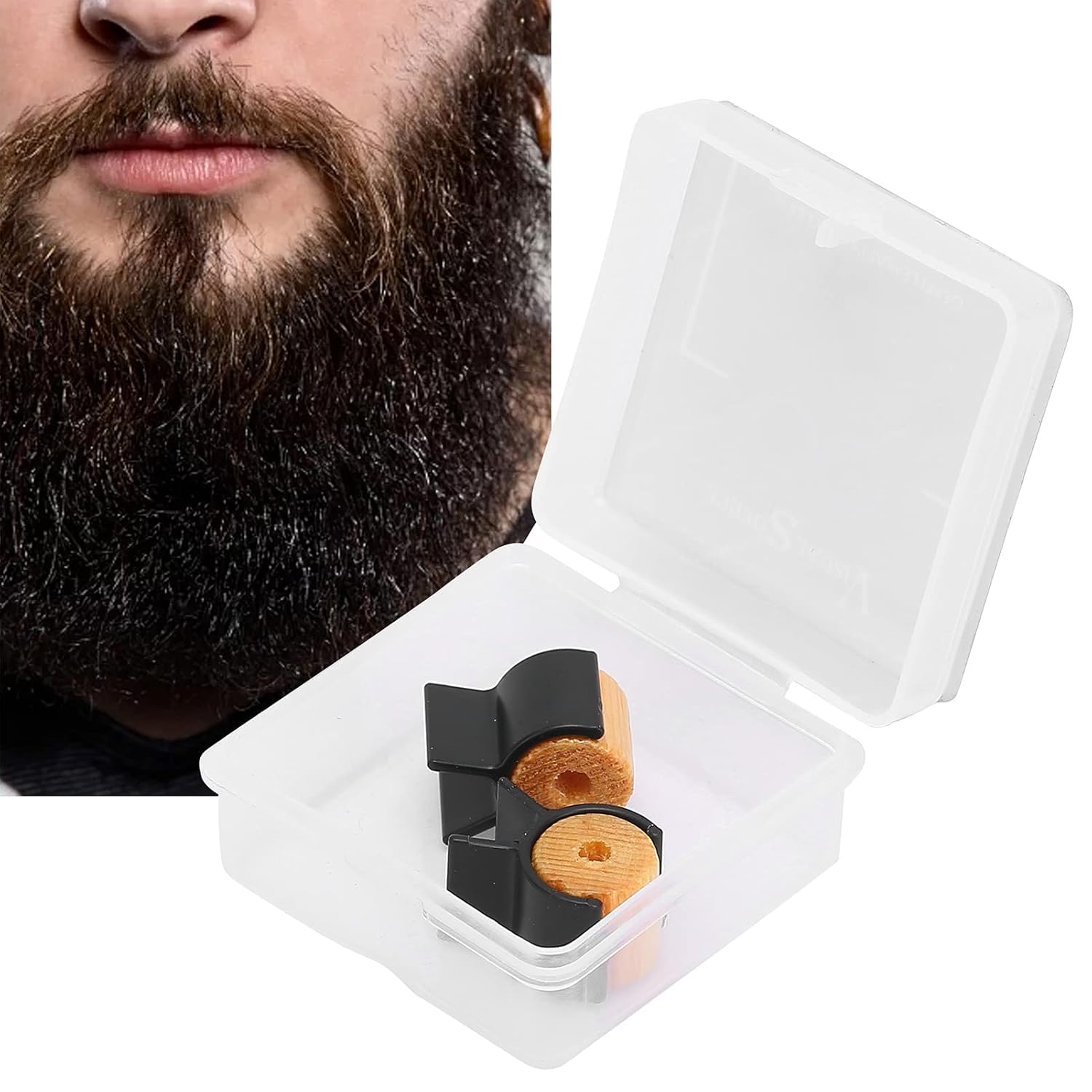 Rullo baffi, perfetto per lo styling della barba, strumento per lo styling della barba, bigodini per uomini, accessorio indispensabile per la cura della barba, baffi, per papà, ragazzi, marito, amici