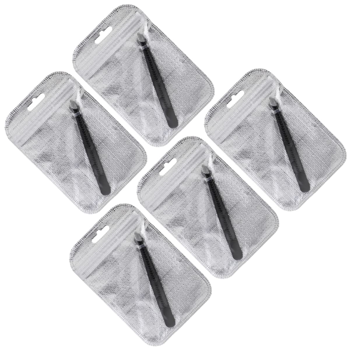 BESTYASH 3 Set Pinzette Sopracciglia Acciaio Inossidabile Attrezzo Portatile Per Makeup E Depilazione Per E Donne Per Personale E 5 Pezzi*3