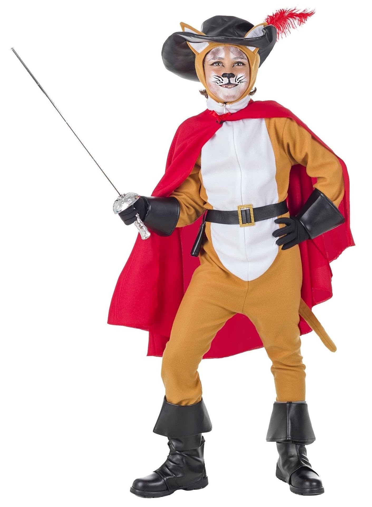 Banyant Toys Disfraz Gato con Botas 3-4 años