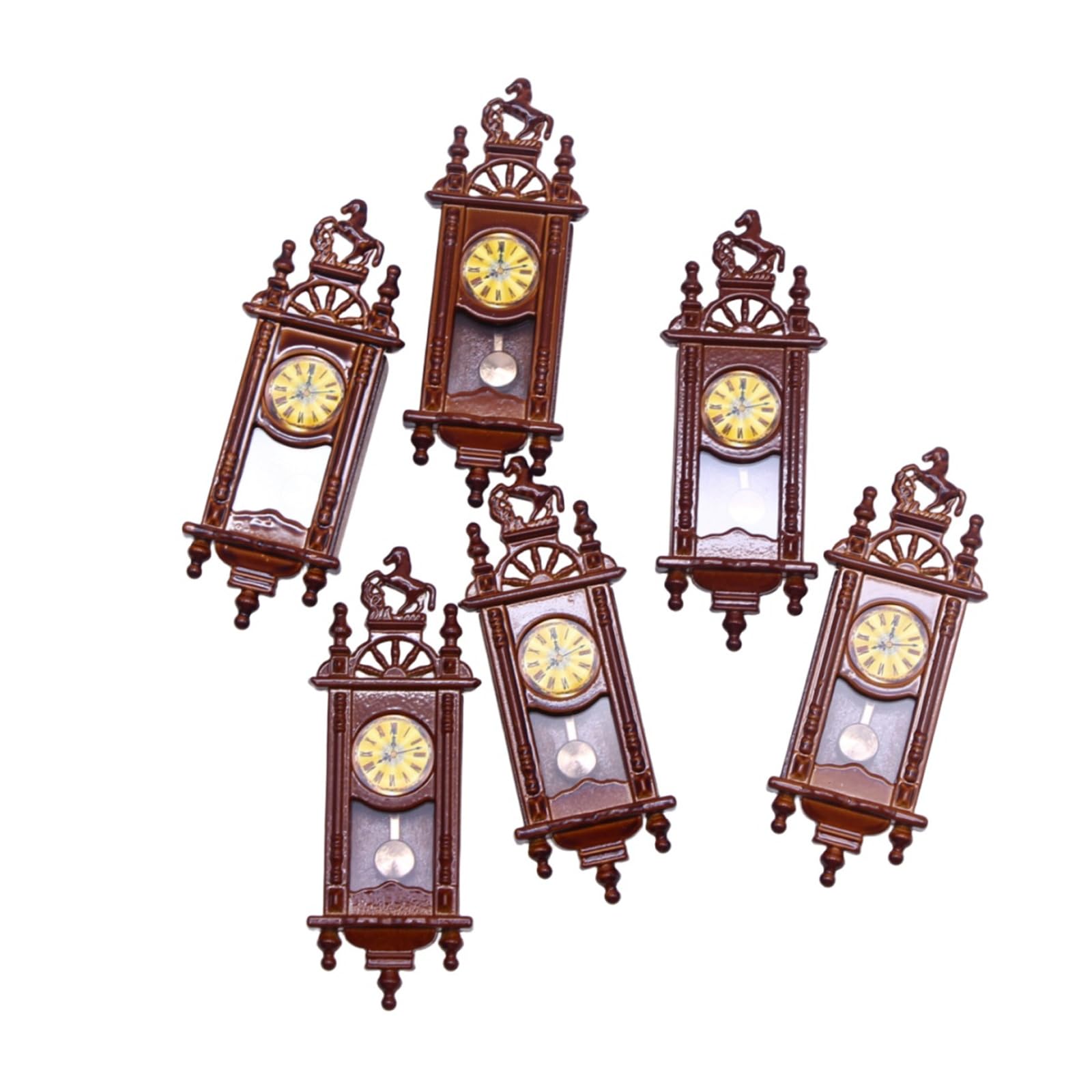 Kit coin livre maison coucou - Scène de magasin d'horloge de maison de