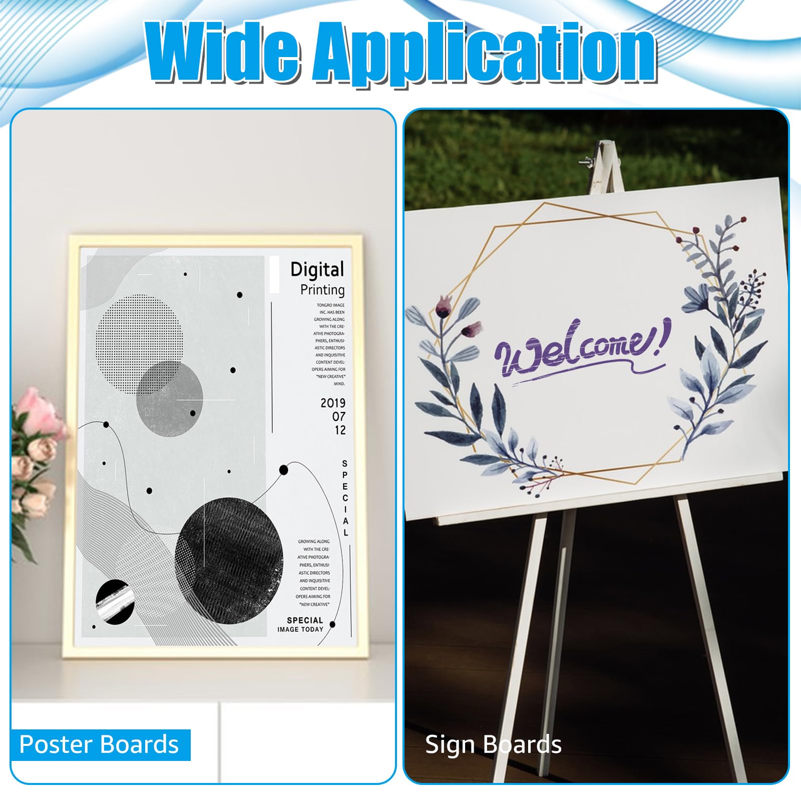 MIVIDE 30pcs Carton Plume 3mm, 30 x 20 cm Plaque Polystyrène Blanc, Carton Plume Blanc 3mm, Plaque Mousse pour Montage, Artisanat, Publicité, Art, Affichage