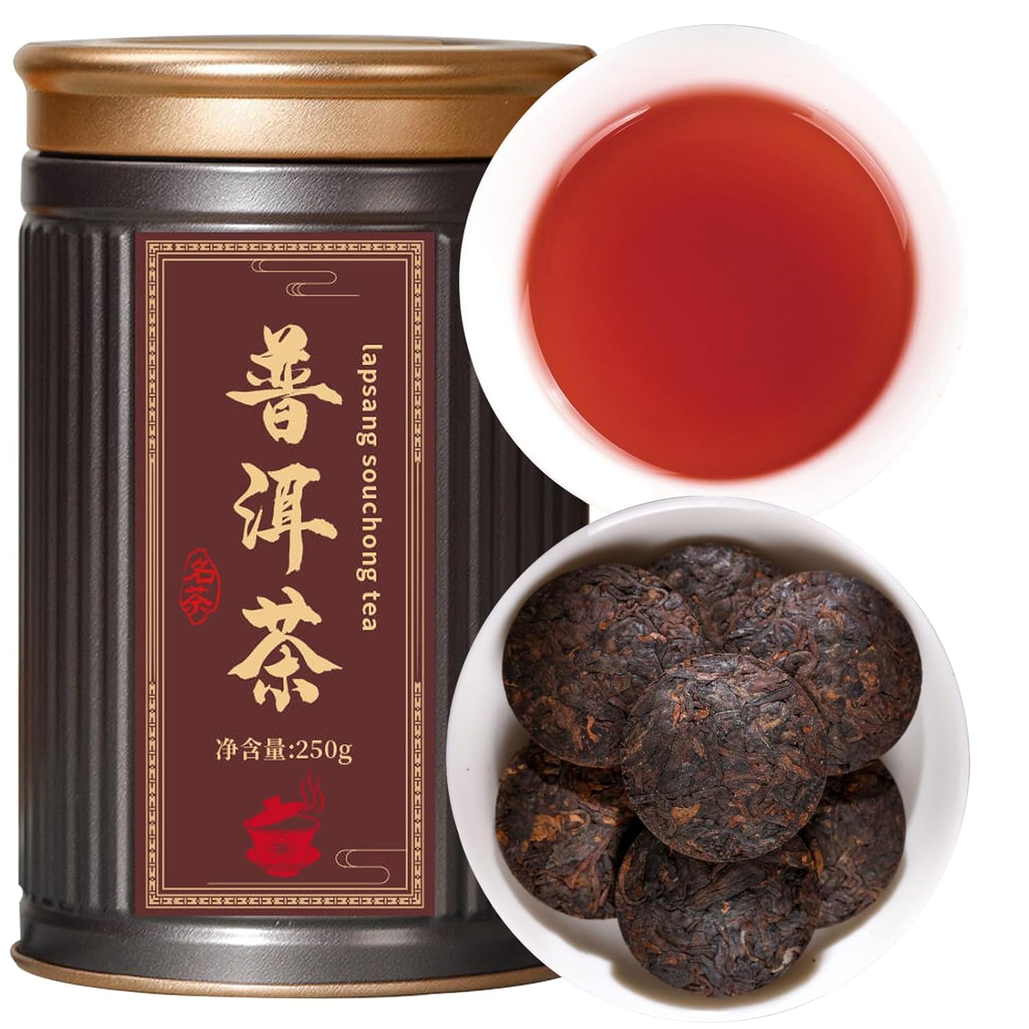 Amazon.co.jp: Wanhua Hall 雲南プーアル茶 普洱茶散茶 プアール茶