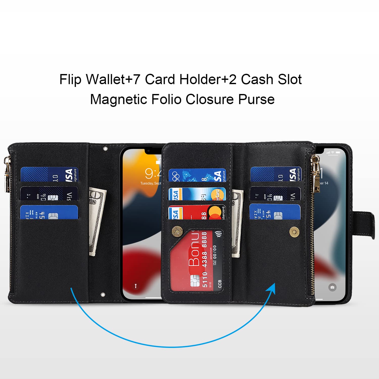 Amazon.co.jp: iPhone13proMAX ケース 手帳型 / iPhone 13 pro