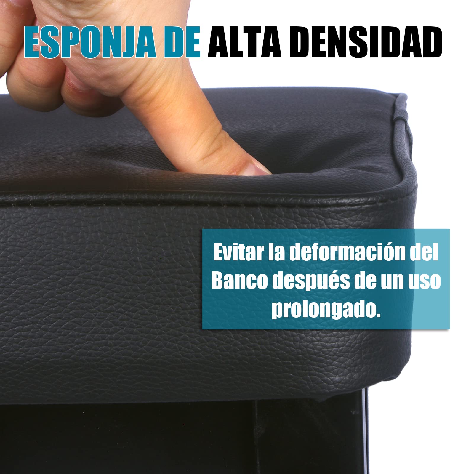 GLEAM Banco de Piano - Banco de Teclado Acolchado para niños o de un Solo Uso