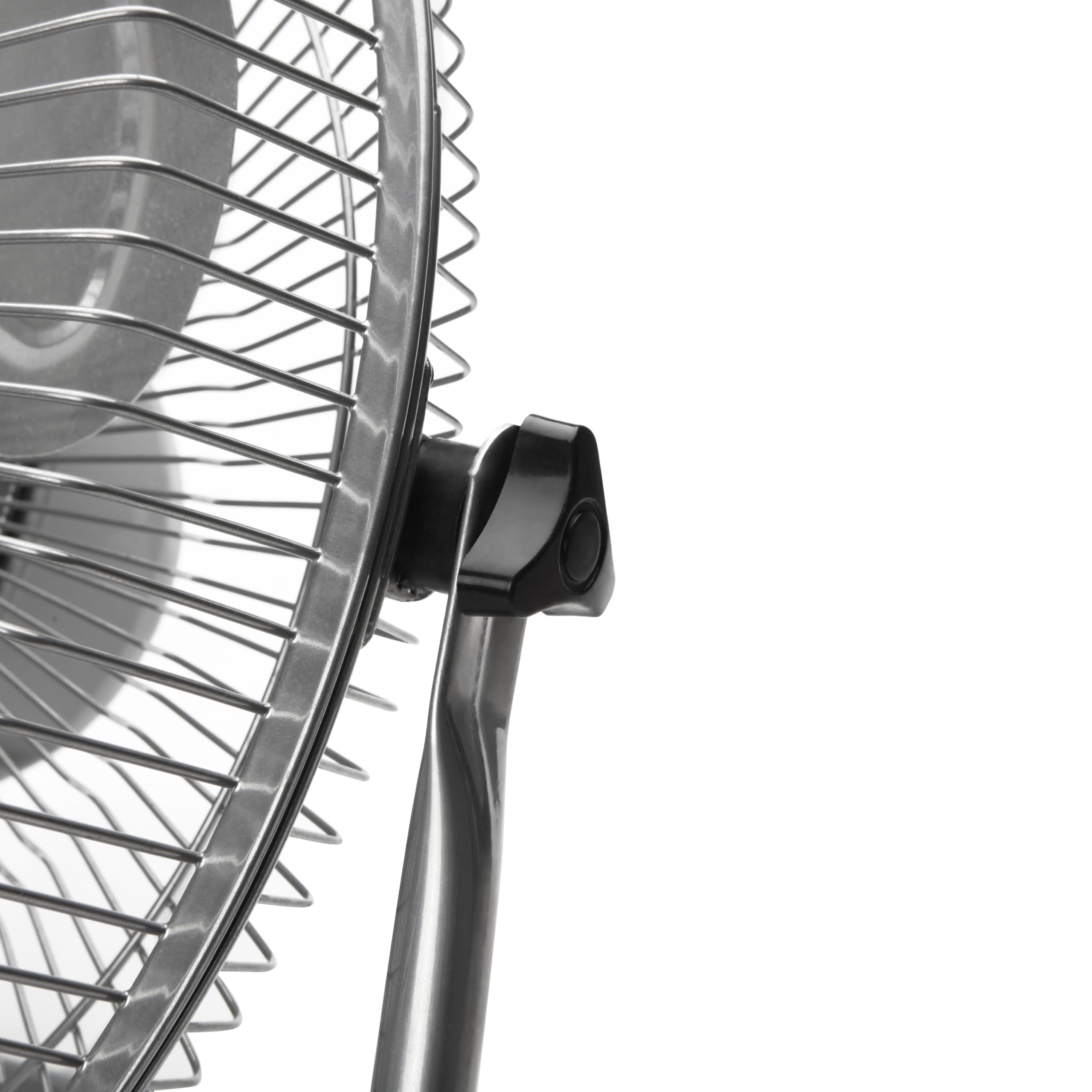Orbegozo PW 1230, ventilatore da pavimento, inclinazione regolabile, 45 W, pale metalliche da 30 cm, maniglia per il trasporto, griglia di protezione, 3 velocità