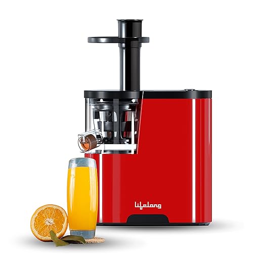 Lifelong Mastiquer Cold Press Slow Juicer All-in-1 Fruit & Vegetable Juicer (2 Years Warranty) at Rs. 4599