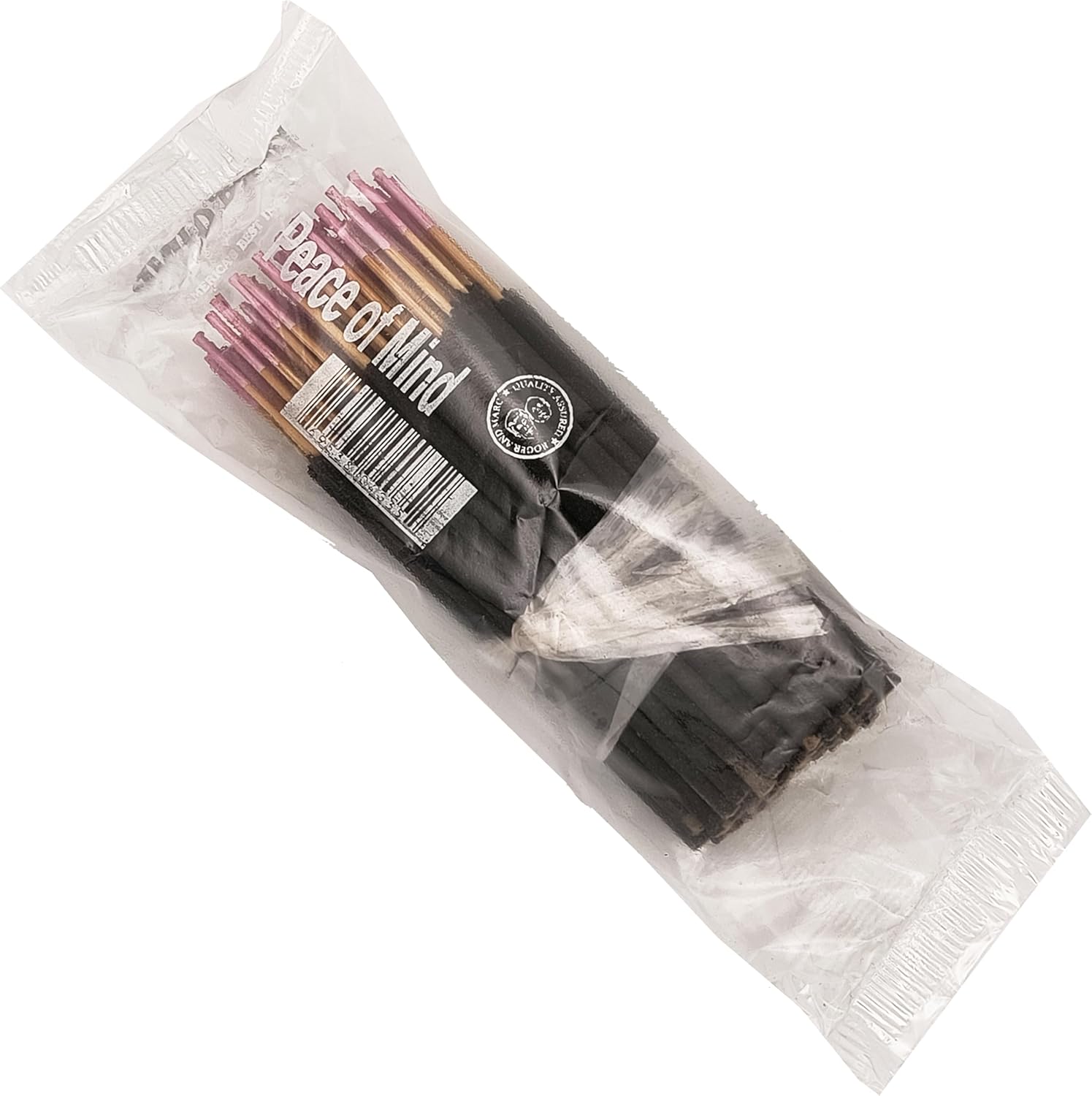 W. Berry Peace of Mind Shorties Incense Stick Bundle [100 Sticks Per Pack - Brown - 4"] - ID#68835