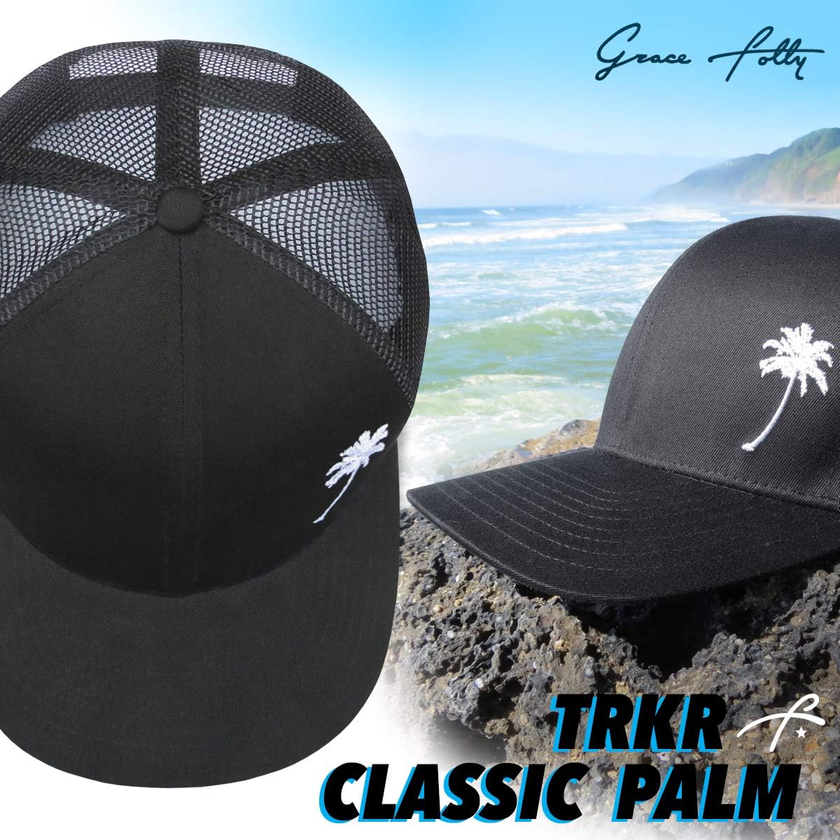 Grace Folly Trucker Hat for Men or Women- Many Cool Designs - Image 6