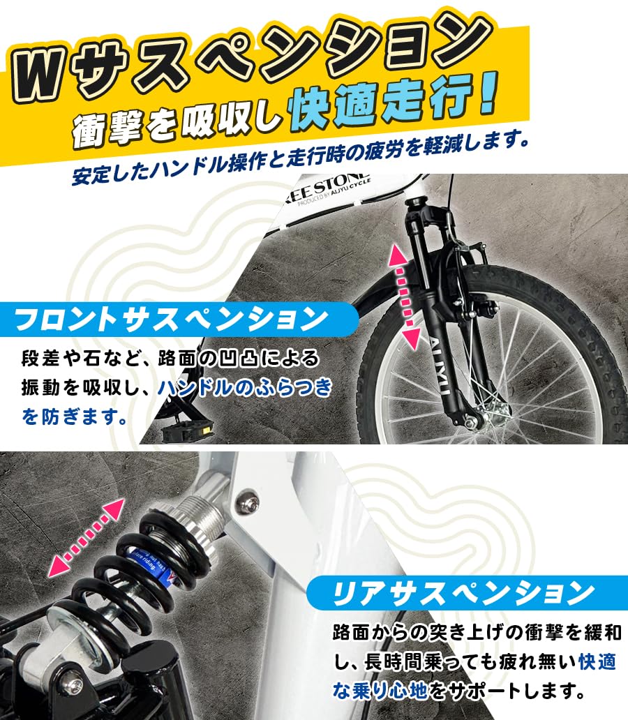 AIJYU CYCLE 20インチ折りたたみ自転車 Amazon | 【2025モデル】 AIJYU CYCLE 自転車 折りたたみ自転車