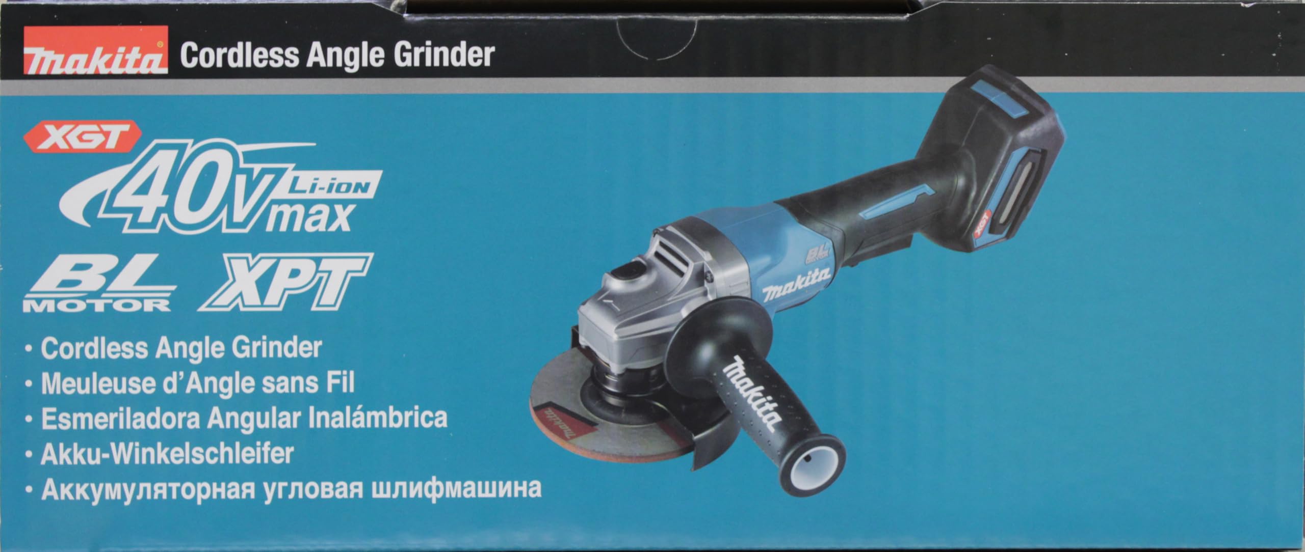MAKITA AMOLADORA ANGULAR INALÁMBRICA GA013GZ XGT
